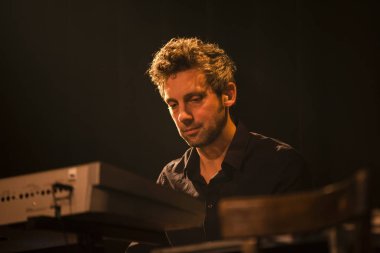 Amsterdam, Hollanda - 20 Şubat 2016: Belgi konseri