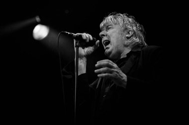 Amsterdam, Hollanda - 20 Şubat 2016: Belgi konseri