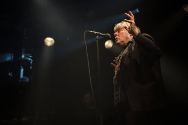 Amsterdam, Hollanda - 20 Şubat 2016: Belgi konseri