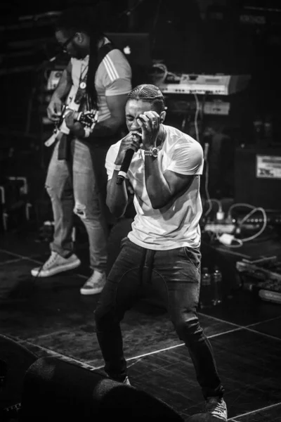 Amsterdam Netherlands July 2016 Support Act Christopher Martin Concert Reggae — Stock Photo, Image