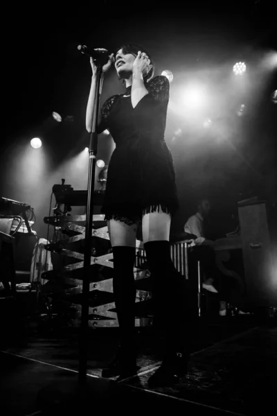 Amsterdam Hollandia Március 2016 Koncert Francia Caravan Palace Helyszínen Melkweg — Stock Fotó