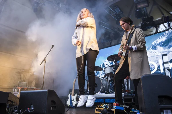 Traena Noruega Julio 2016 Concierto Del Músico Compositor Noruego Bendik — Foto de Stock