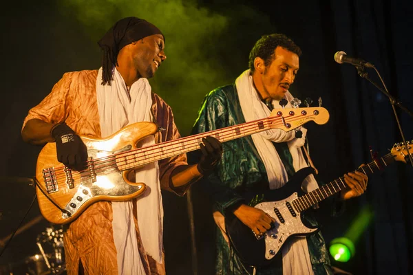 Traena Noruega Julio 2015 Concierto Rock Blues World Music Nigerien — Foto de Stock