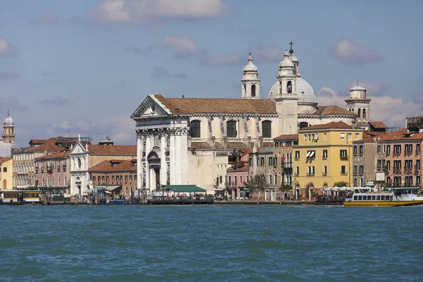 View Lagoon Venice Church Santa Maria Del Rosario Dei Gesuati — Stock Photo, Image