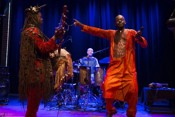 Amsterdam Nederland Juli 2015 Konsert Africansk Band Bko Kvintett Bimhuis – stockfoto