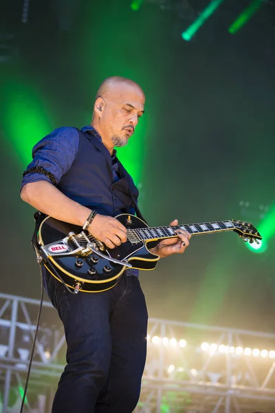 Nyon Schweiz Juli 2017 Konsert Det Amerikanska Rockbandet Pixies Paleo — Stockfoto