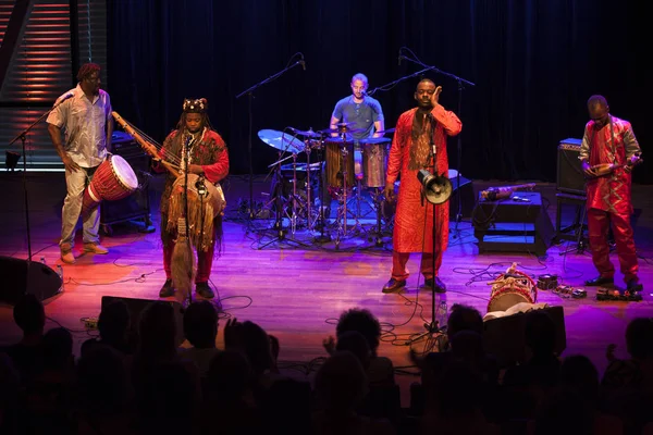 Ámsterdam Países Bajos Julio 2015 Concierto Banda Africana Bko Quintet — Foto de Stock