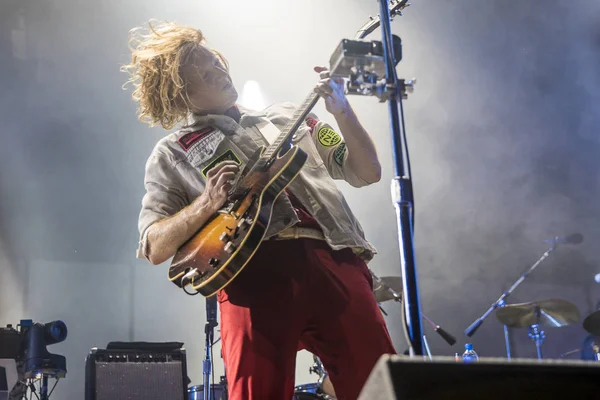 Nyon Schweiz Juli 2017 Konzert Der Kanadischen Rockband Arcade Fire — Stockfoto