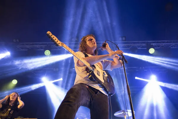 Nyon Schweiz Juli 2017 Konzert Der Französischen Punk Grunge Rockband — Stockfoto