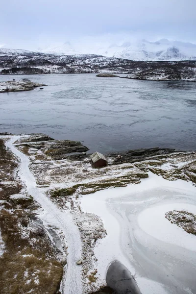 Vířivky Vír Saltstraumen Nordland Norsko — Stock fotografie