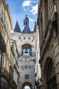 Eski şehir kapısı, la Grosse Cloche, Bordeaux, Fransa