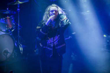 Amsterdam, Hollanda - 24 Şubat 2017 - Amerikalı rock grubu The Orwells'ın Paradiso Noord -De Tolhuistuin konseri