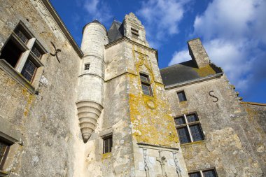 Eski ortaçağ küçük kalesi, Vermette, Fransa