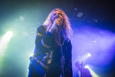 Amsterdam, Hollanda - 24 Şubat 2017 - Amerikalı rock grubu The Orwells'ın Paradiso Noord -De Tolhuistuin konseri
