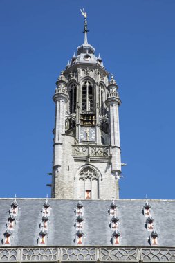 Middelburg eski ortaçağ belediye binası, Hollanda