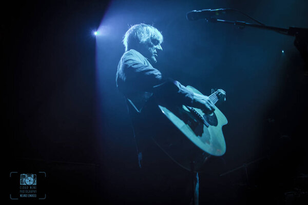 Amsterdam, The Netherlands - 01 March 2018: Concert of Americam singer and guitarist Lee Ranaldo Bitterzoet Paradiso Amsterdam. Lee Ranaldo was a former member of Sonic Youth;