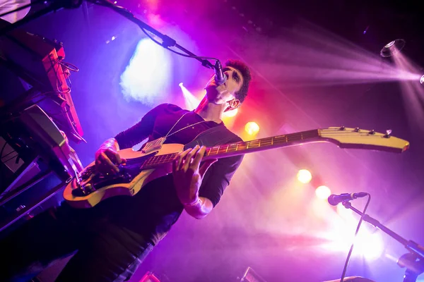 Amsterdam Niederlande Oktober 2017 Vorgruppe Der Französischen Rockband Holy Austers — Stockfoto