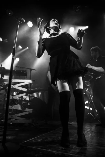 Amsterdam Netherlands March 2016 Concert French Caravan Palace Venue Melkweg — Stock Photo, Image