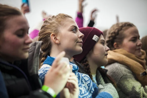 Traena Noorwegen Juli 2015 Concert Van Noorse Zangeres Kristian Kristensen — Stockfoto