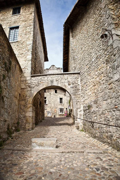 Borgo Medievale Perouges Francia — Foto Stock