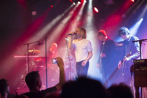 Amsterdam Hollanda Şubat 2018 Ngiliz Rock Grubu Charlatans Paradiso Noord — Stok fotoğraf