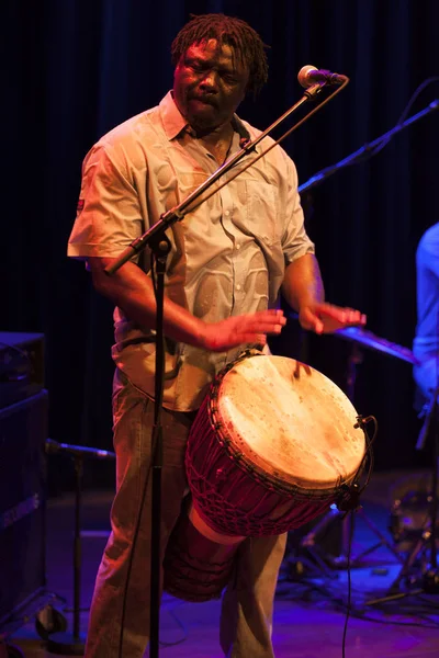 Amsterdam Nederland Juli 2015 Konsert Africansk Band Bko Kvintett Bimhuis – stockfoto