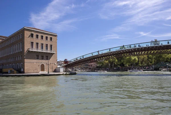 Vue Aérienne Sur Lagune Vénitienne Avec Paysage Urbain Avec Zone — Photo