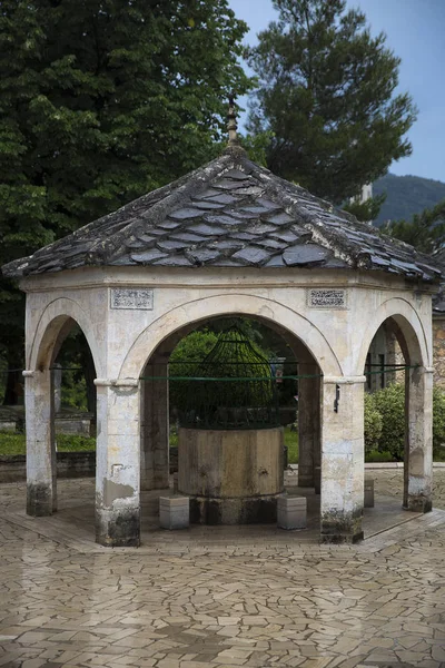 Fontana Abluzione Nella Moschea Koski Mehmed Pasha Mostar Bosnia Erzegovina — Foto Stock