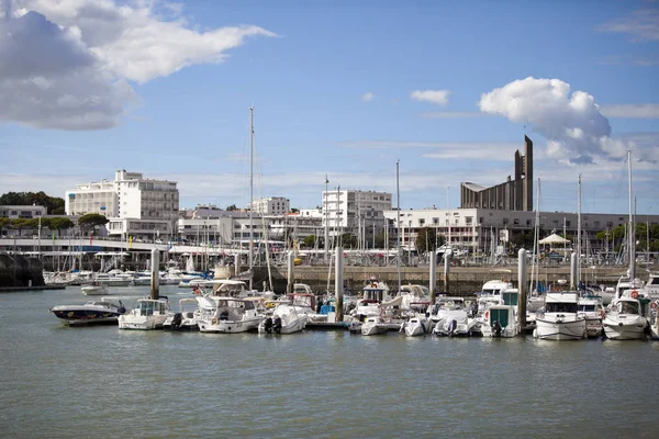 Royan Kikötő Franciaországban Charentes Poitou Régió Charente Maritime Megye — Stock Fotó