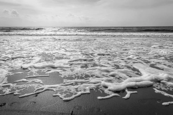 Пляж Западном Побережье Франции Венди Aiguillon Sur Mer — стоковое фото