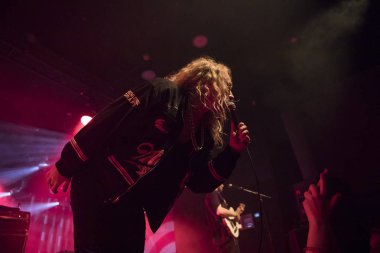 Amsterdam, Hollanda - 24 Şubat 2017 - Amerikalı rock grubu The Orwells'ın Paradiso Noord -De Tolhuistuin konseri