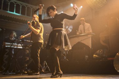 Amsterdam, Hollanda 22 Kasım 2016: Fransız Kervan Sarayı'nın Paradiso konseri