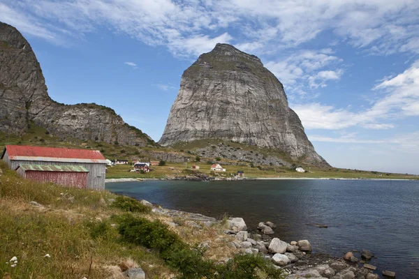 Paisaje Costa Escandinava Isla Traena Noruega —  Fotos de Stock