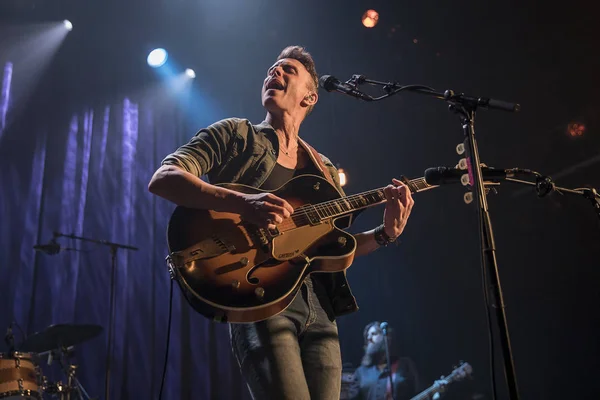 Amsterdam Niederlande November 2017 Konzert Der Israelischen Sängerin Asaf Avidan — Stockfoto