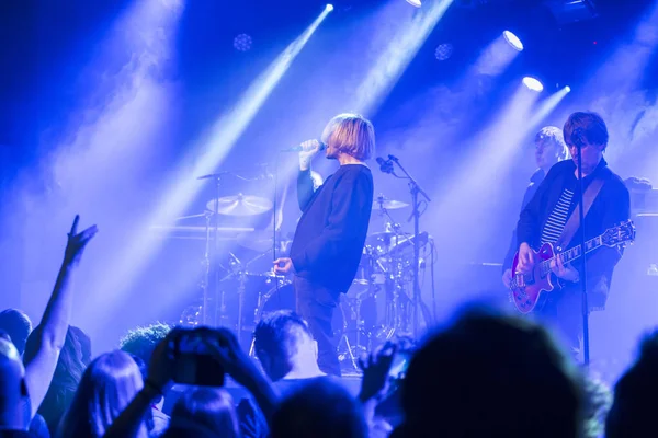 Amsterdam Hollanda Şubat 2018 Ngiliz Rock Grubu Charlatans Paradiso Noord — Stok fotoğraf