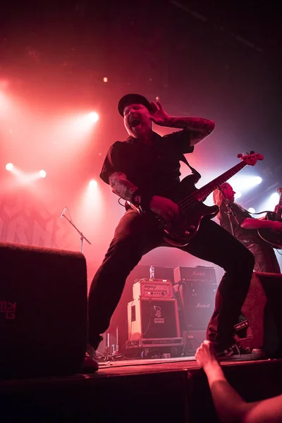 Amsterdam Hollanda Mart 2017 Kanadalı Hard Rock Grubu Danko Jones — Stok fotoğraf