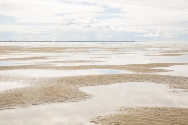 Meereslandschaft Garonne Mündung Bei Royan Frankreich — Stockfoto