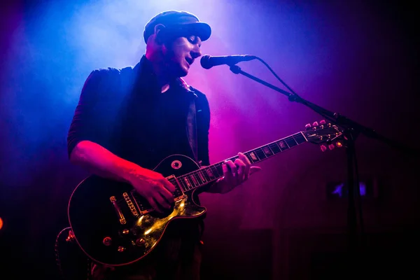 Amsterdam Hollanda Mart 2016 Rock Grubu Bombay Street Paradiso Konseri — Stok fotoğraf