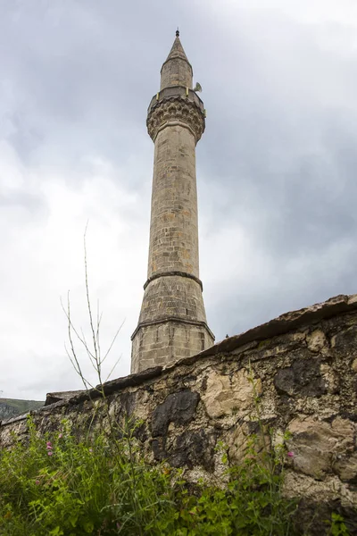 Minareto Della Moschea Tabacica Mostar Bosnia Erzegovina — Foto Stock