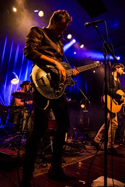 Amsterdam Niederlande März 2016 Konzert Der Rockband Bombay Street Veranstaltungsort — Stockfoto