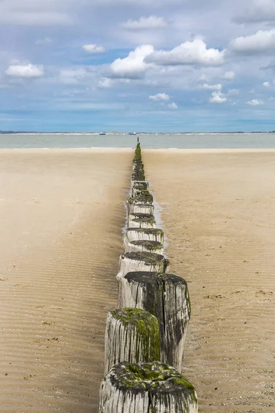 Sahil Manzaralı Breskens Hollanda — Stok fotoğraf