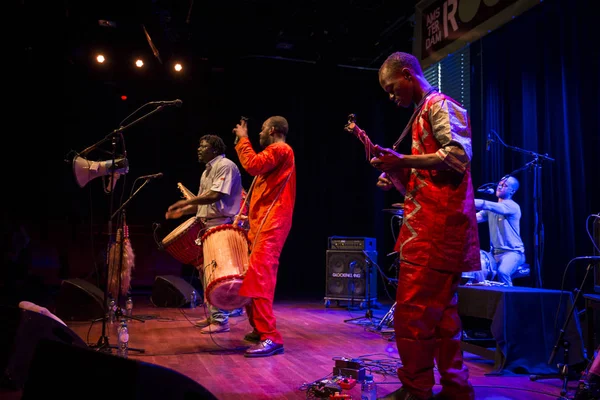 Ámsterdam Países Bajos Julio 2015 Concierto Banda Africana Bko Quintet — Foto de Stock