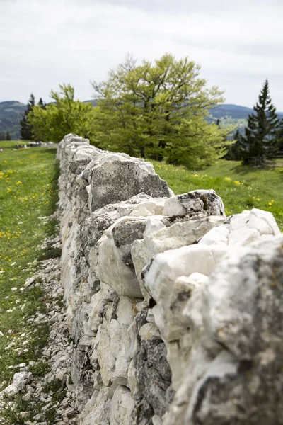 Paesaggio Montano Dent Vaulion Svizzera — Foto Stock