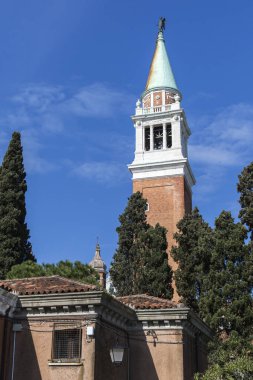 Campanile veya Chiesa di San Giorgio Maggiore, Venedik İtalya çan kulesi