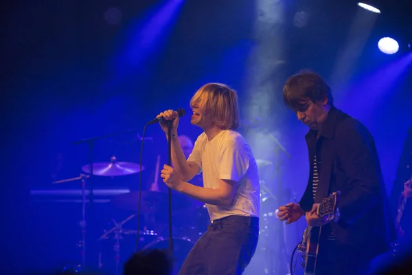 Amsterdam Hollanda Şubat 2018 Ngiliz Rock Grubu Charlatans Paradiso Noord — Stok fotoğraf