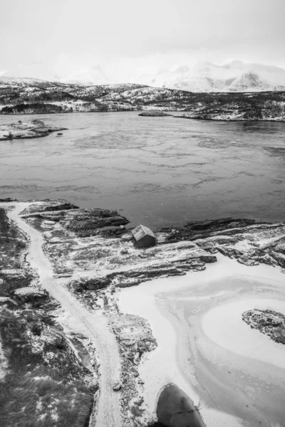 Whirlpool Del Vortice Saltstraumen Nordland Norvegia — Foto Stock