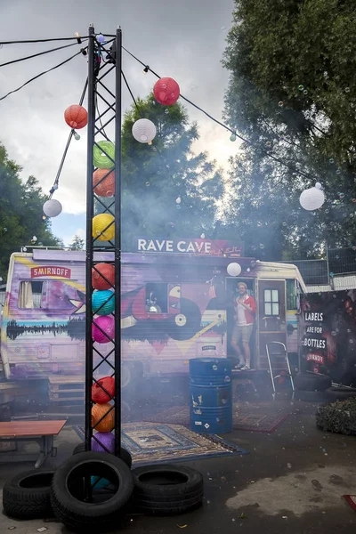 Amsterdã Holanda Julho 2017 Milkshake Festival Westerpark — Fotografia de Stock