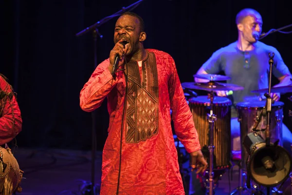 Amsterdam Holland Juli 2015 Koncert Med Afrikaner Bko Quintet Bimhuis - Stock-foto