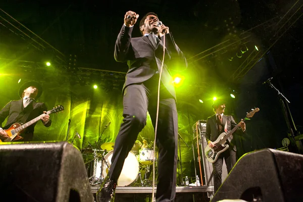 Traena, Norveç - 11 Temmuz: Traenafestival'de Amerikalı blues rock grubu 