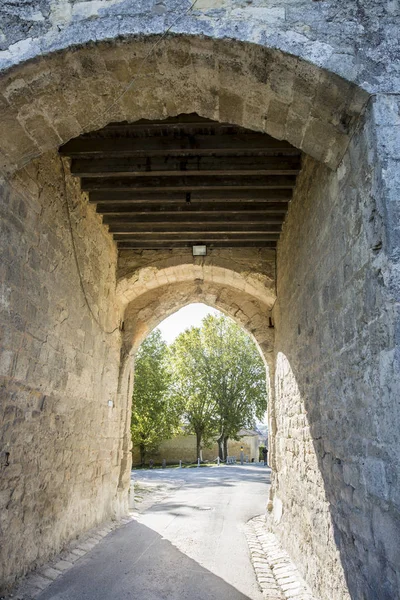 Arco Cancello Ingresso Della Cittadella Blaye Gironda Francia — Foto Stock